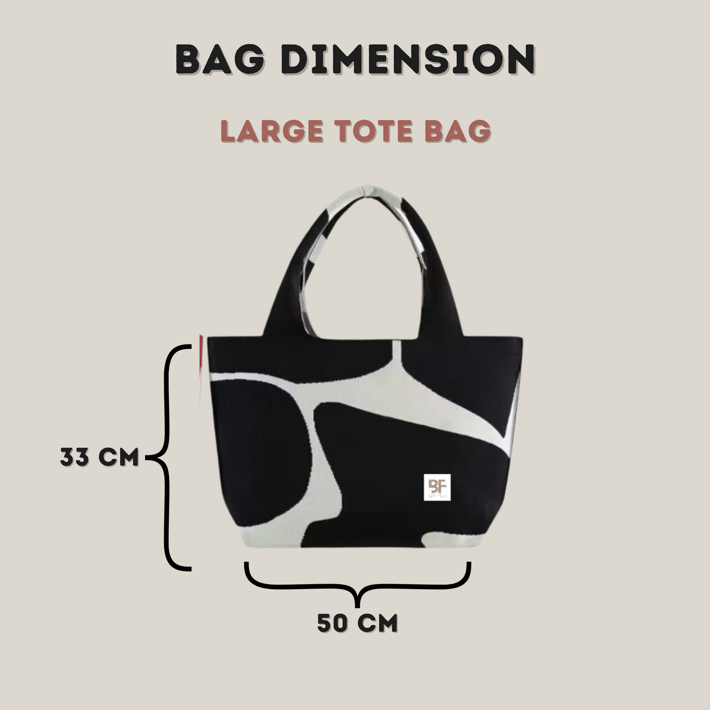 JERICA LARGE TOTE BAG