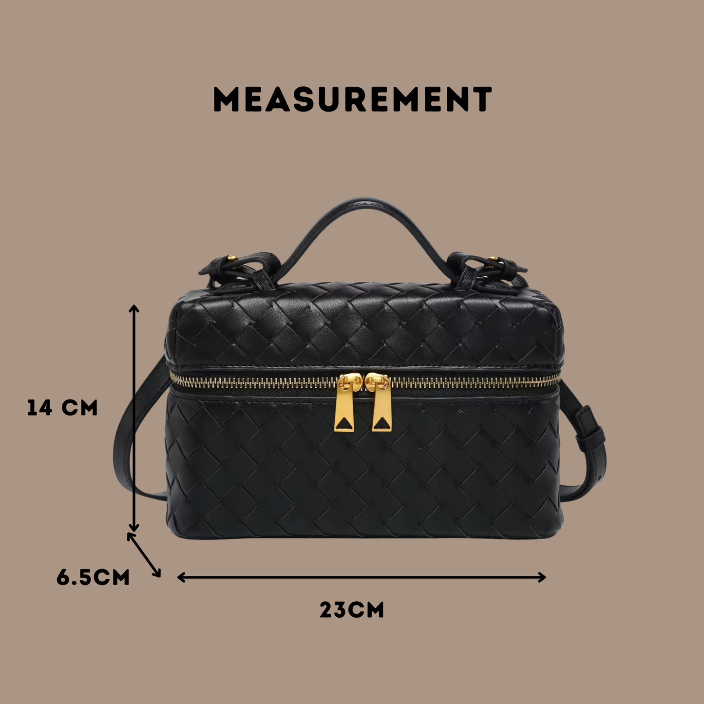 SHERRY SILVER CAMERA BAG