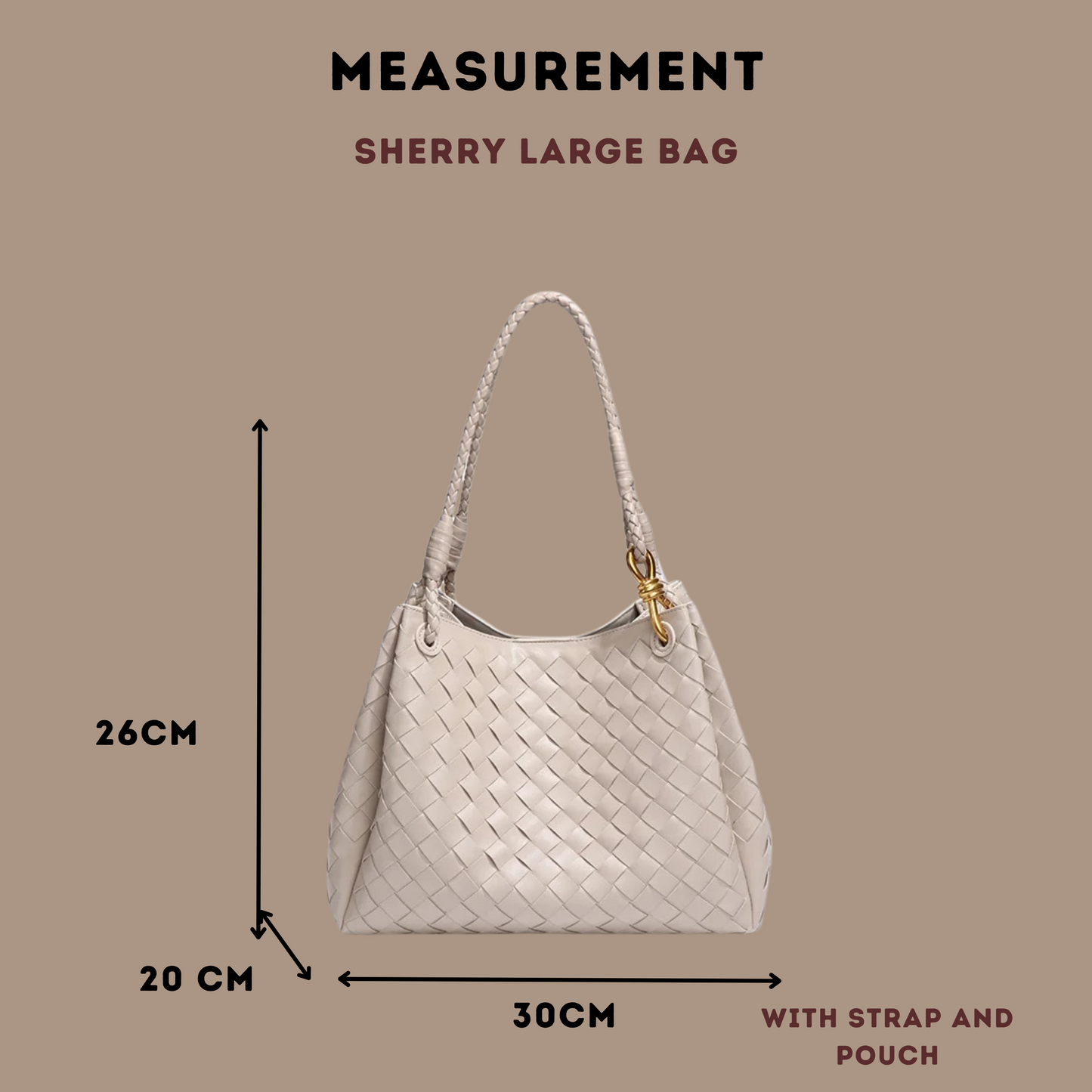 PRE-ORDER: Ellie Braided Large Bag