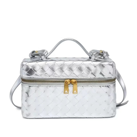 SHERRY SILVER CAMERA BAG
