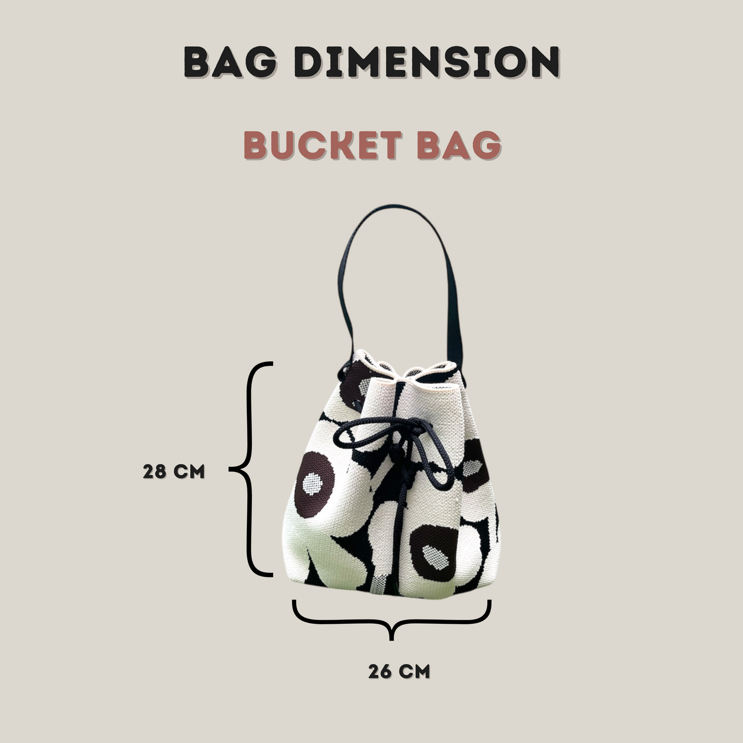 KARA BUCKET BAG