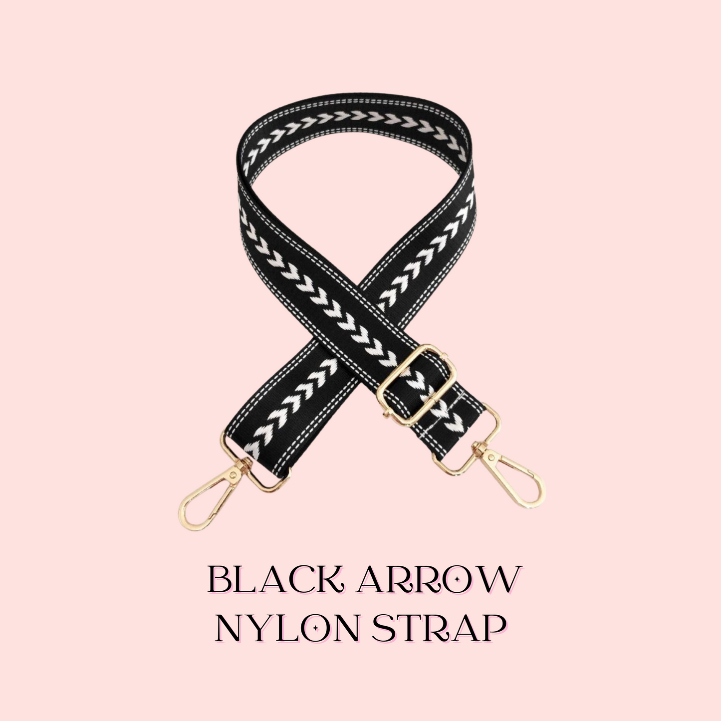 BLACK ARROW NYLON STRAP