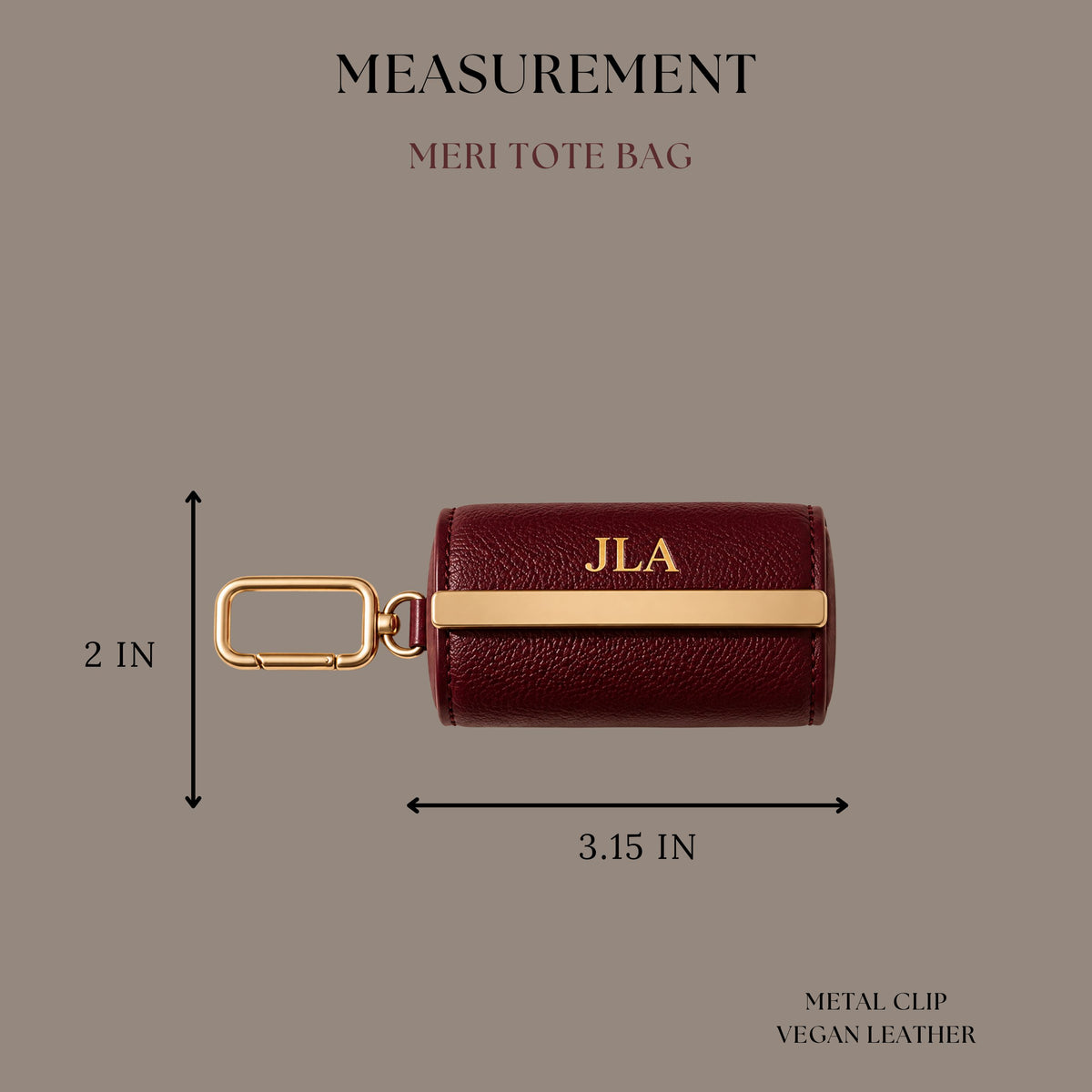 Meri Foldable Clip Tote Bag