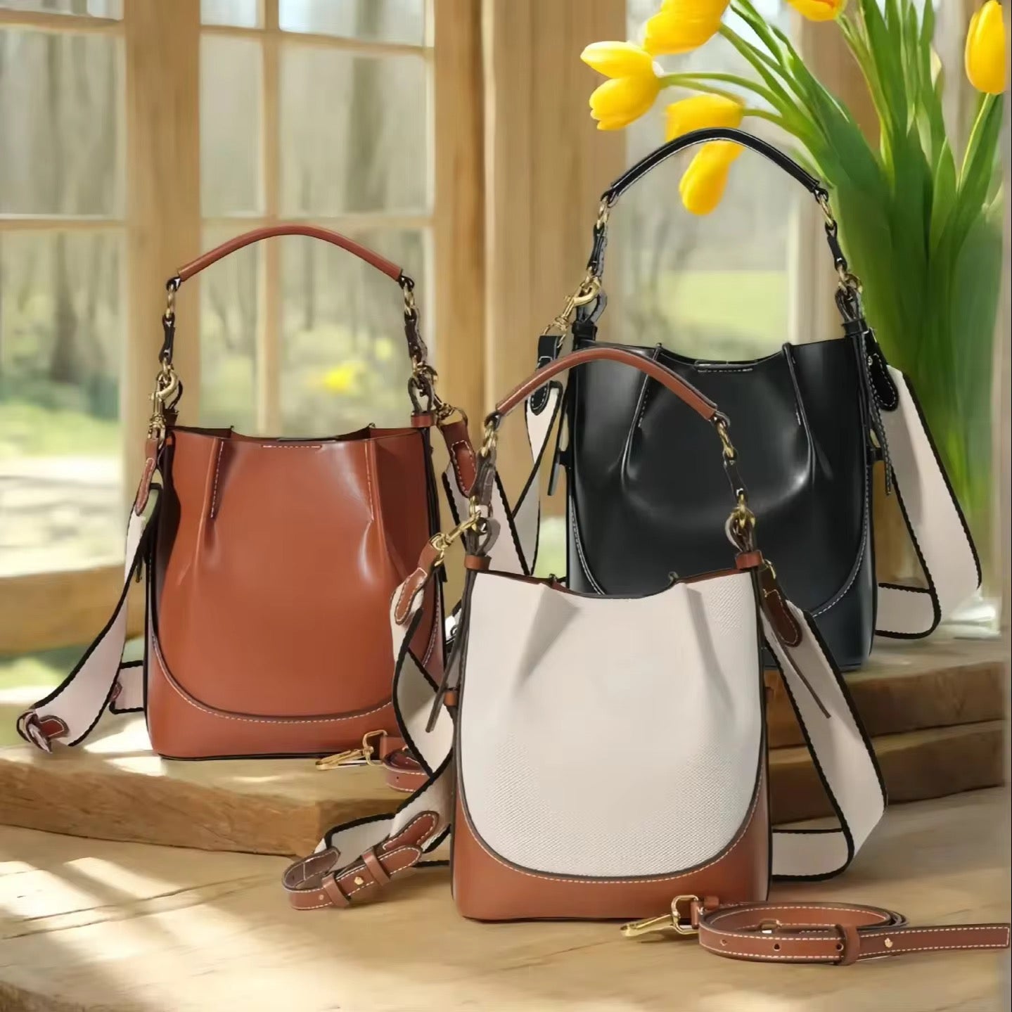 LUNA BUCKET BAG