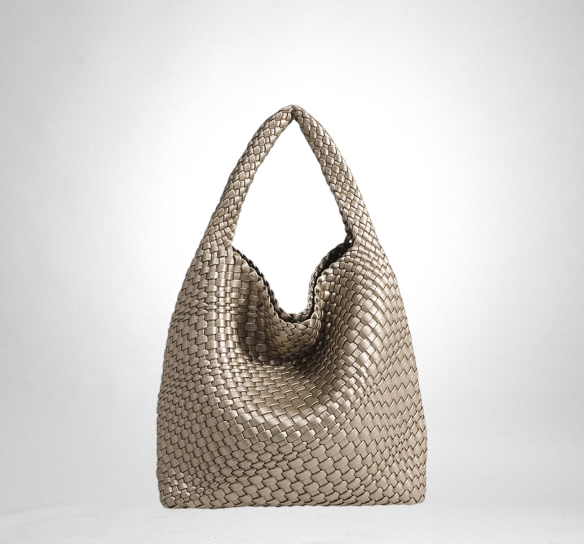 CHAMPAGNE LARGE BINDLE BAG