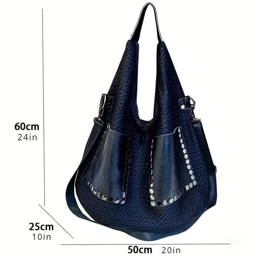 BLACK ALEX HOBO BAG