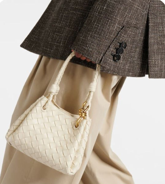 PRE-ORDER: TAUPE SHERRY MIDI BAG