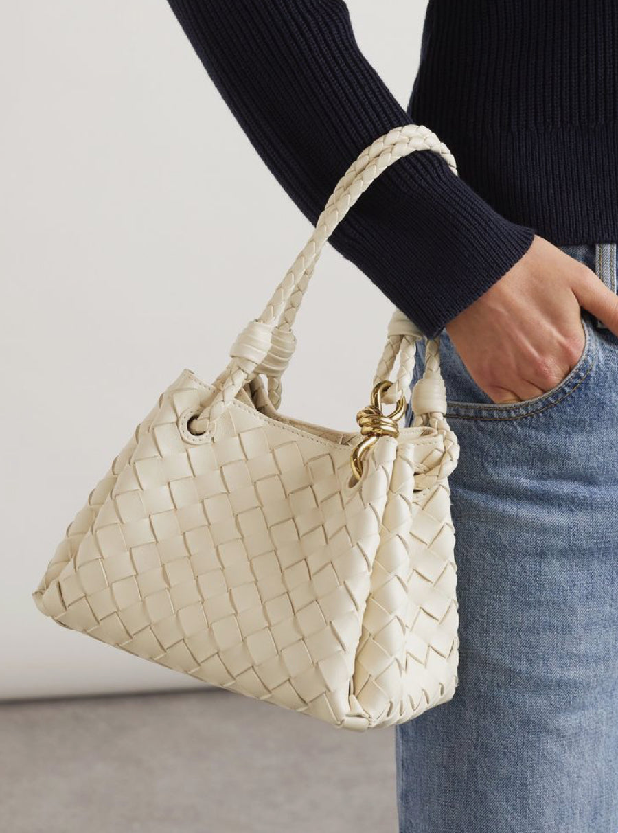 PRE-ORDER: TAUPE SHERRY MIDI BAG