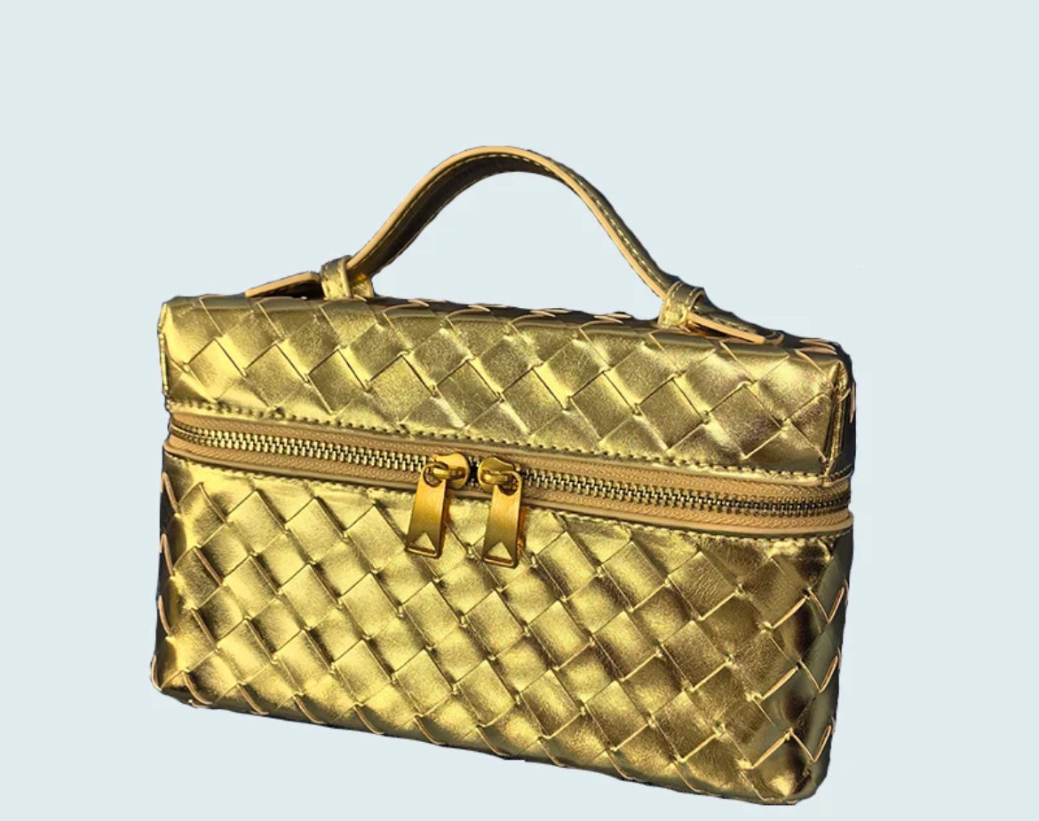 PRE-ORDER: GOLD SHERRY CAMERA BAG