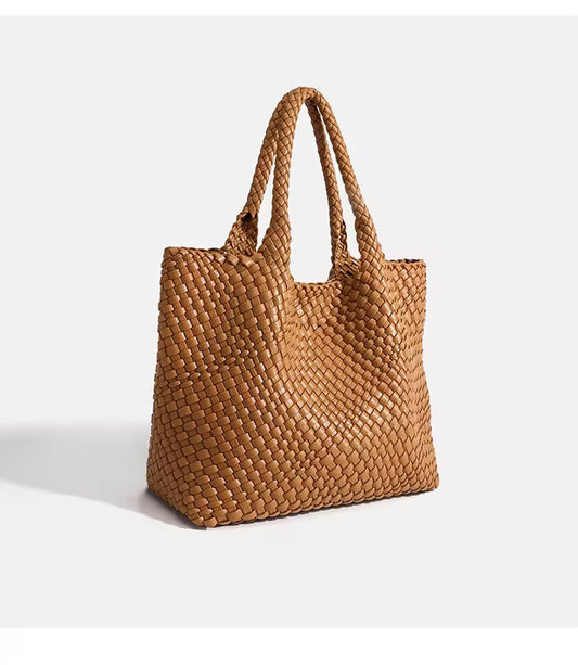 SHERRY MOCHA LARGE TOTE