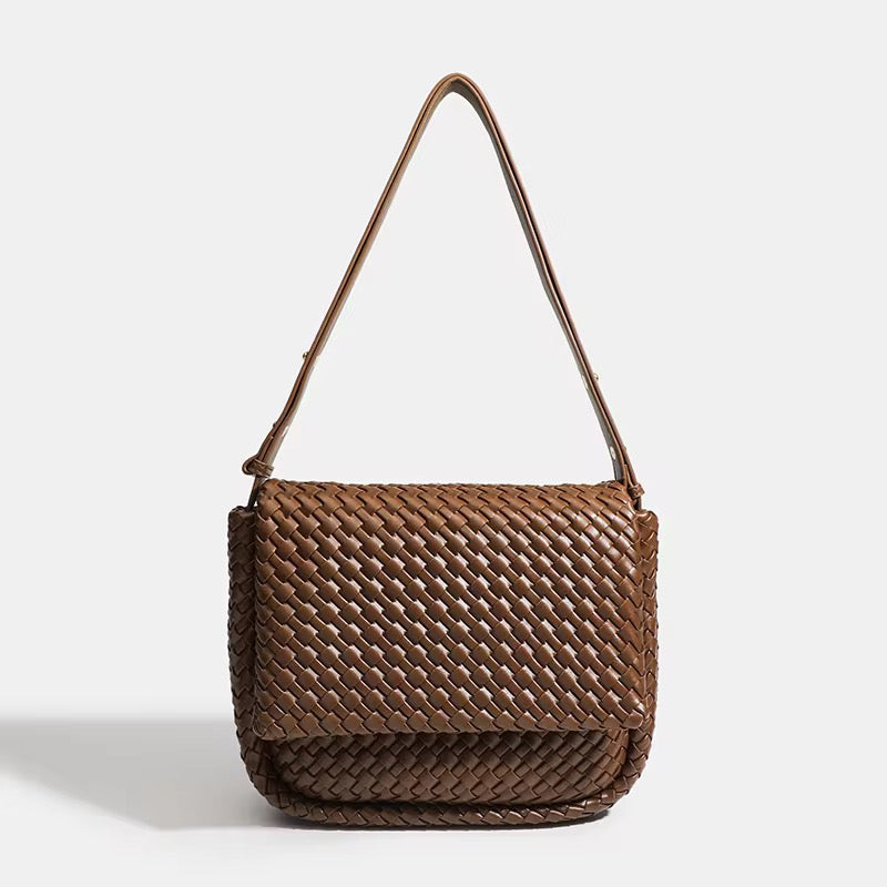 FLAP MOCHA LARGE BAG