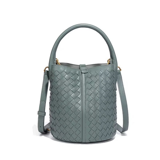 BUCKET LEATHER BAG OCEAN