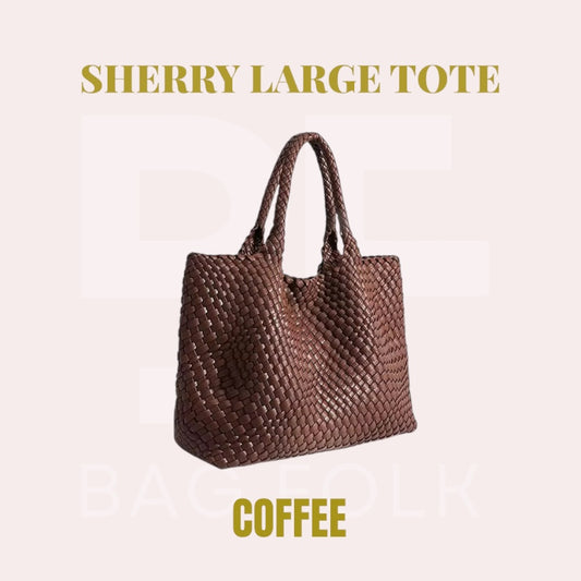 SHERRY COFFEE LARGE TOTE BAG