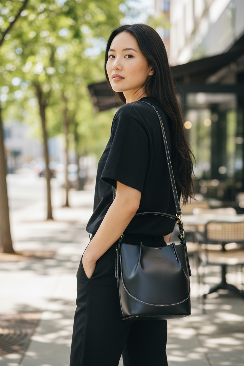 LUNA BUCKET BAG